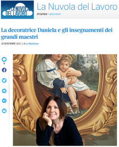 Daniela Benedini - decorazioni - Corriere della Sera